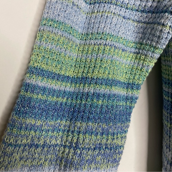 Alfred Dunner Marled Striped Open Front Cardigan PL NWT - Picture 11 of 12